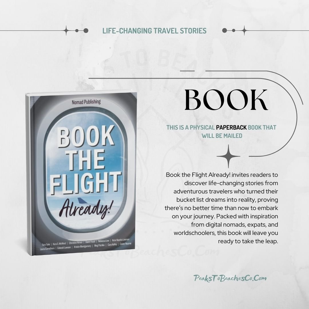 2 Books for $10 – Digital Nomad Moms + Book the Flight Already! - Peaks to Beaches Co Books