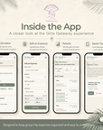 Trip Tabulator™ – Girls Getaway - Peaks to Beaches Co Digital Travel Tool