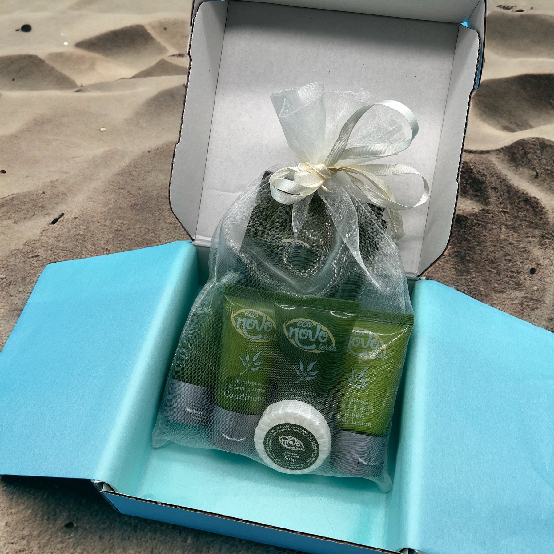 8-Piece Terra Eucalyptus and Lemon Myrtle Toiletries - Peaks to Beaches Co Personal Care