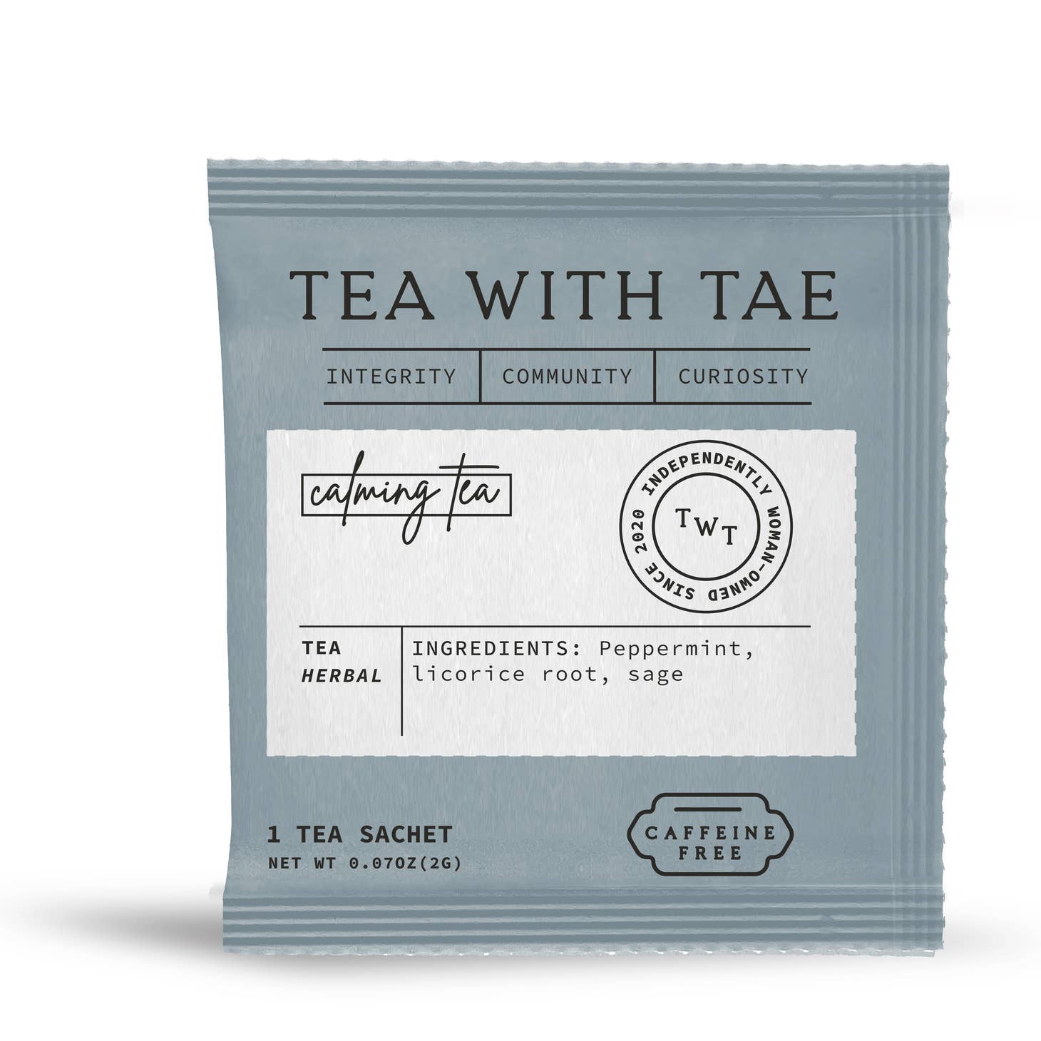 Tea With Tae 6-Count Sachet Pack - Peaks to Beaches Co Tea