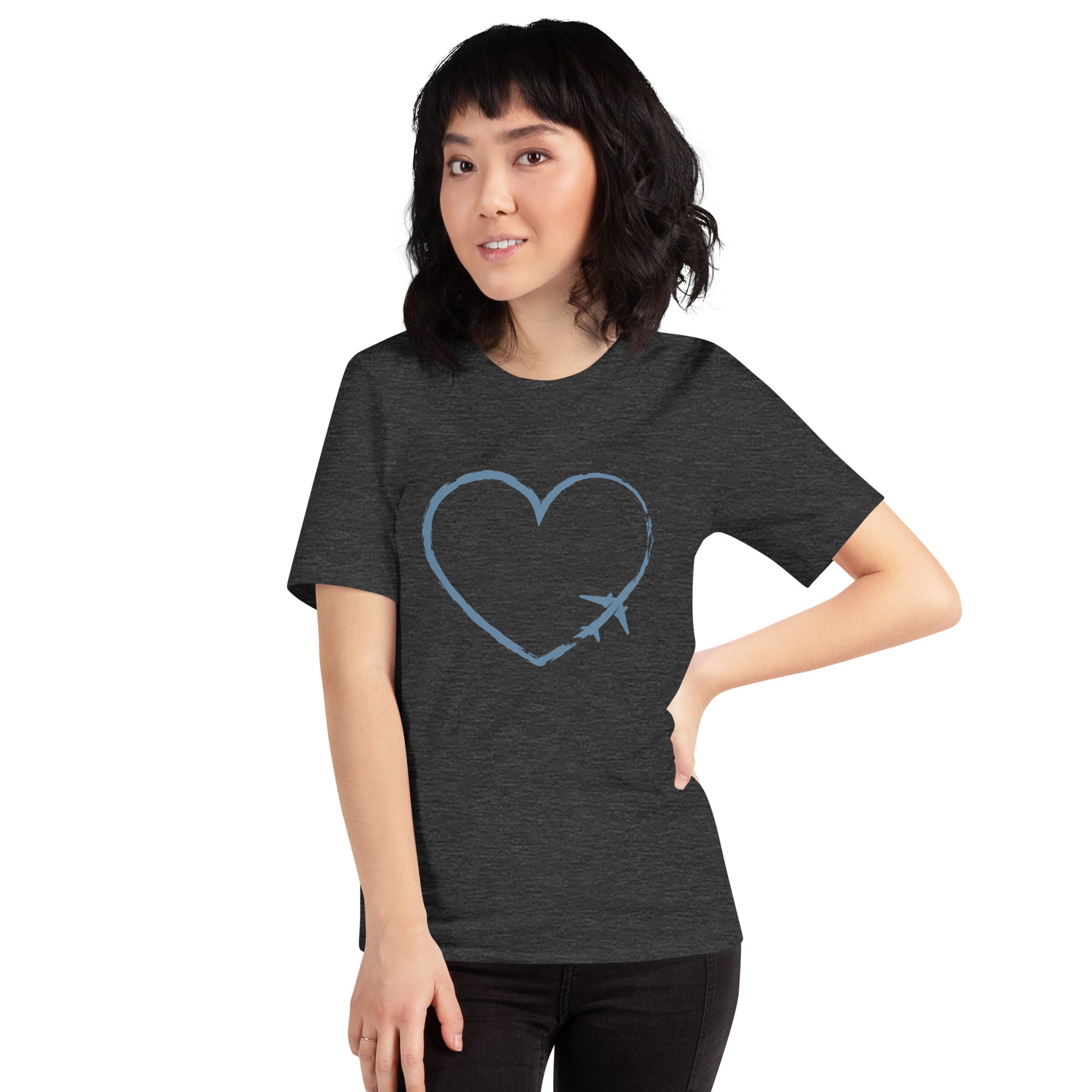 I Heart Travel - SS Unisex Staple T-Shirt