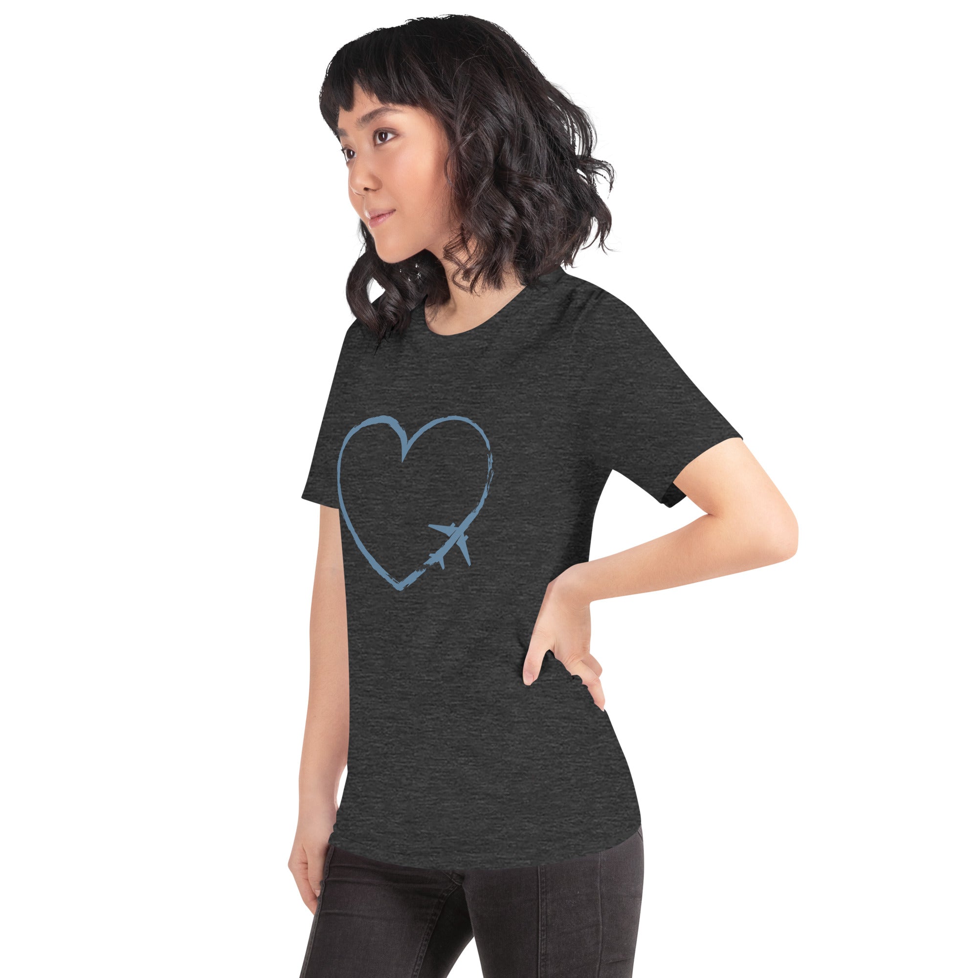 I Heart Travel - SS Unisex Staple T-Shirt