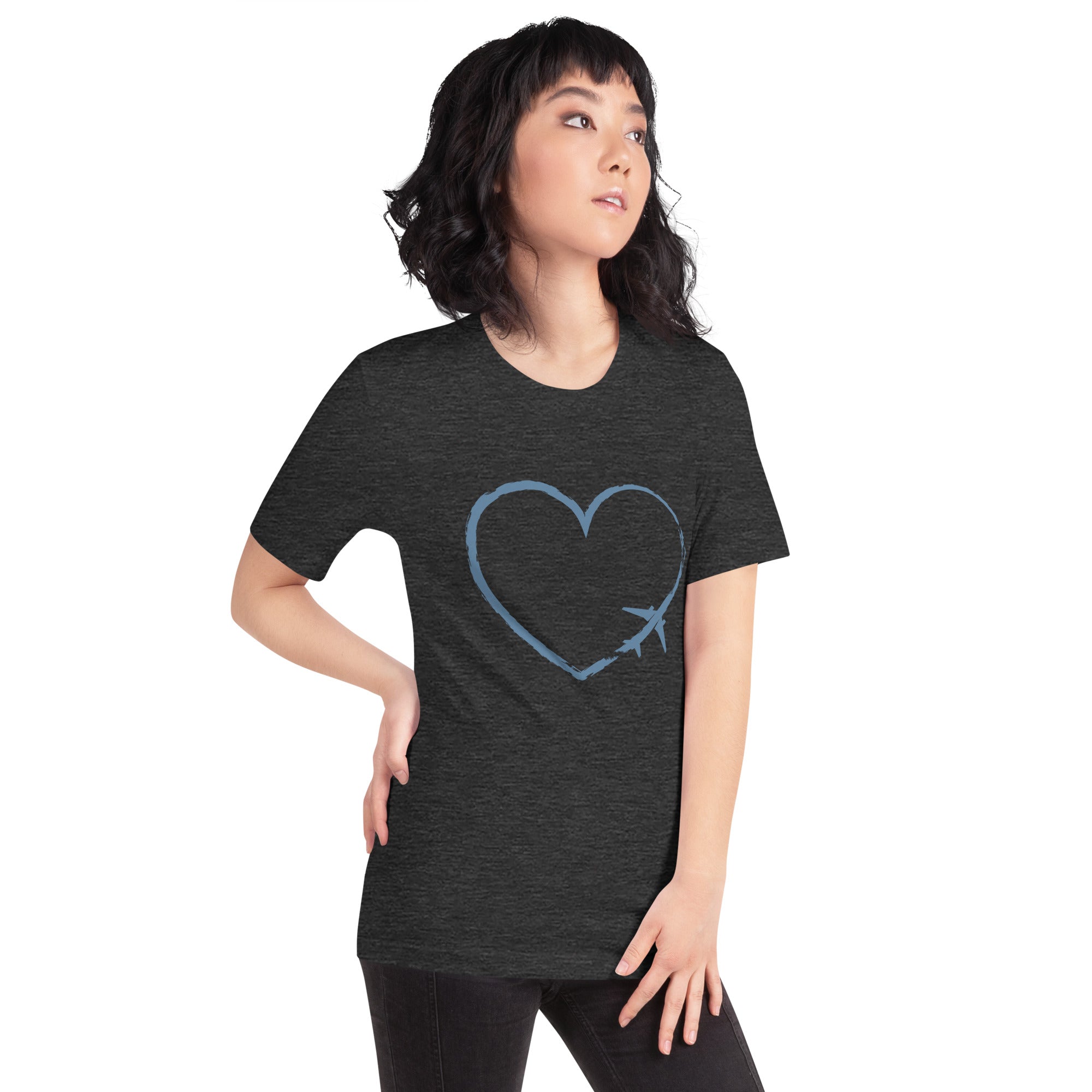 I Heart Travel - SS Unisex Staple T-Shirt