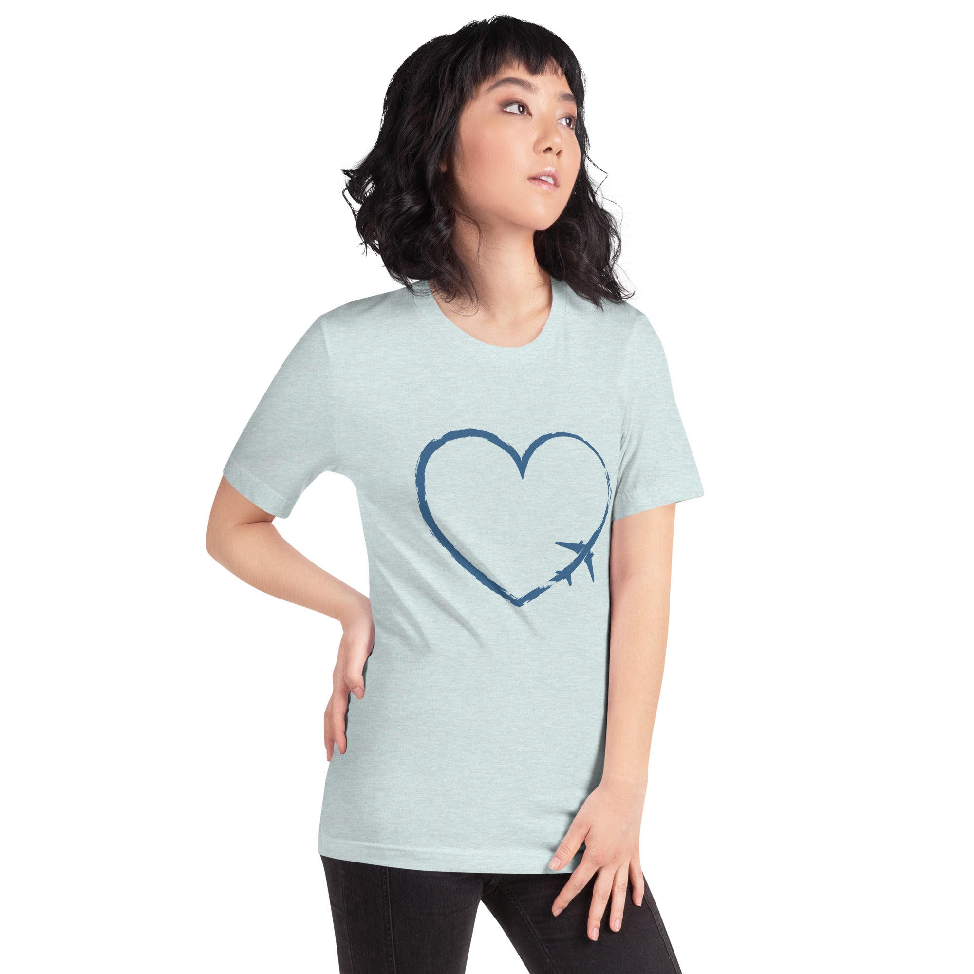 I Heart Travel - SS Unisex Staple T-Shirt