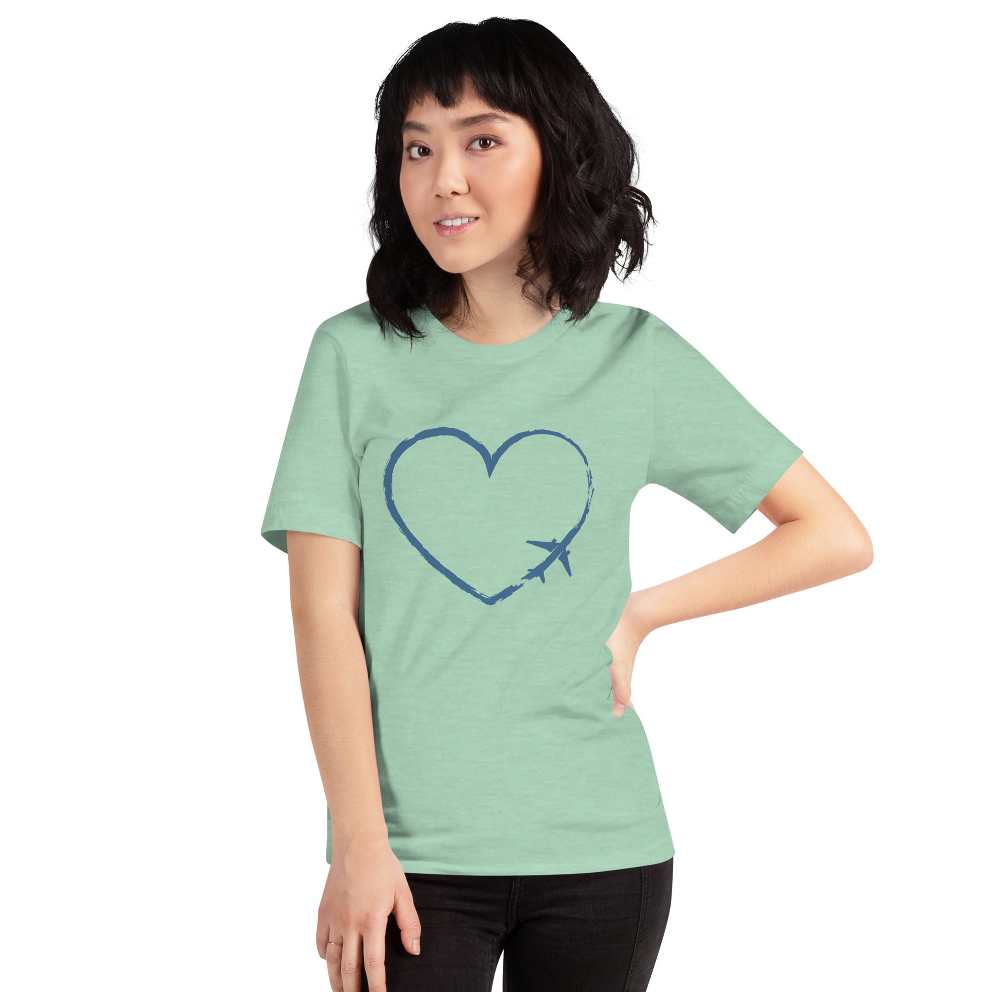 I Heart Travel - SS Unisex Staple T-Shirt