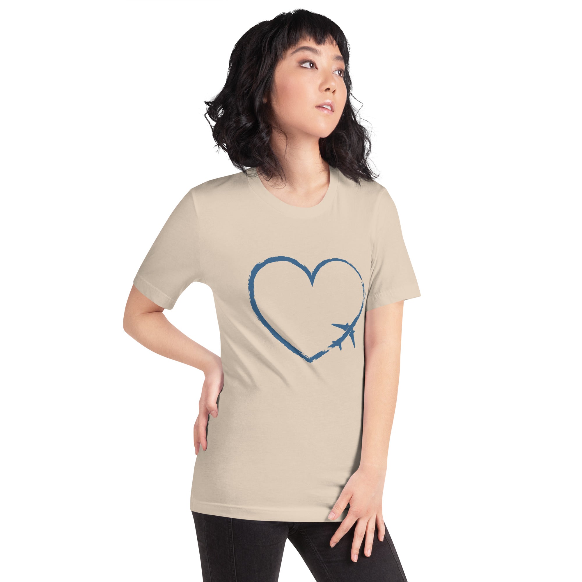 I Heart Travel - SS Unisex Staple T-Shirt