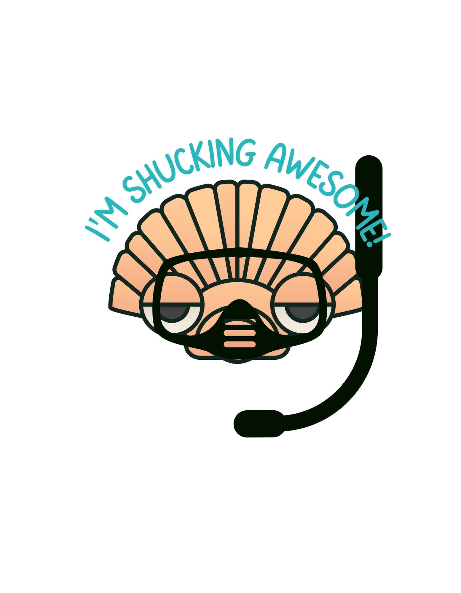 Shuck Yeah! Angry Scallop - Peaks to Beaches Co