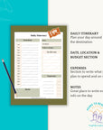 Fall Vacation Planner - PRINT AT HOME - Peaks to Beaches Co