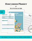 Honeymoon Planner - PRINT AT HOME - Peaks to Beaches Co Planner