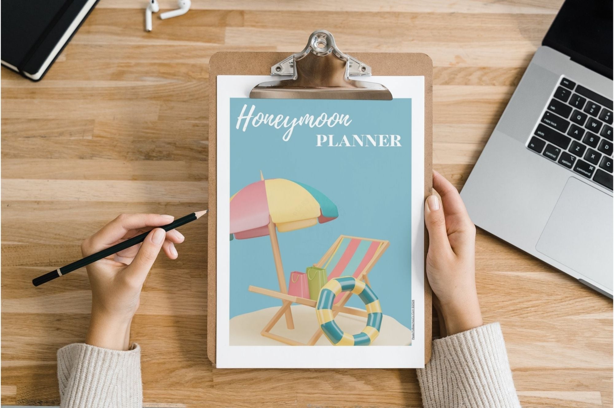 Honeymoon Planner - PRINT AT HOME - Peaks to Beaches Co Planner