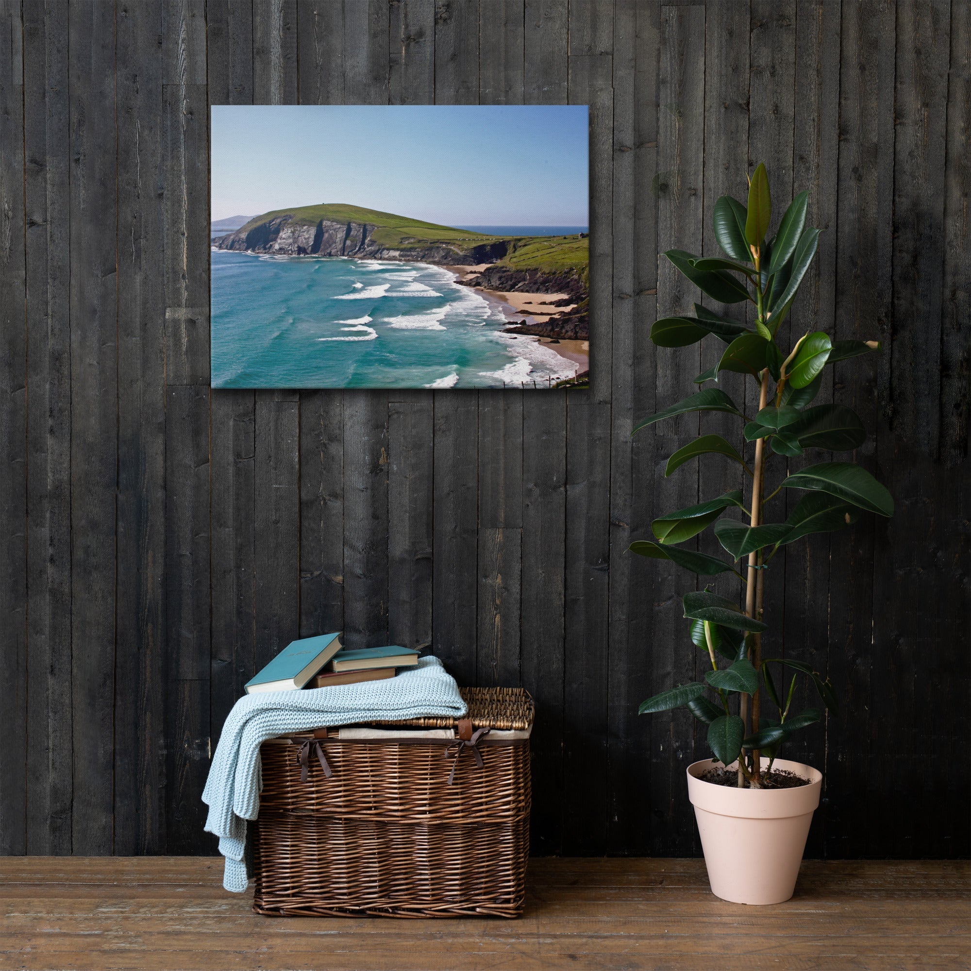 Ireland: Peaks To Beaches - Thin Canvas Wall Art - Peaks to Beaches Co Home Decor