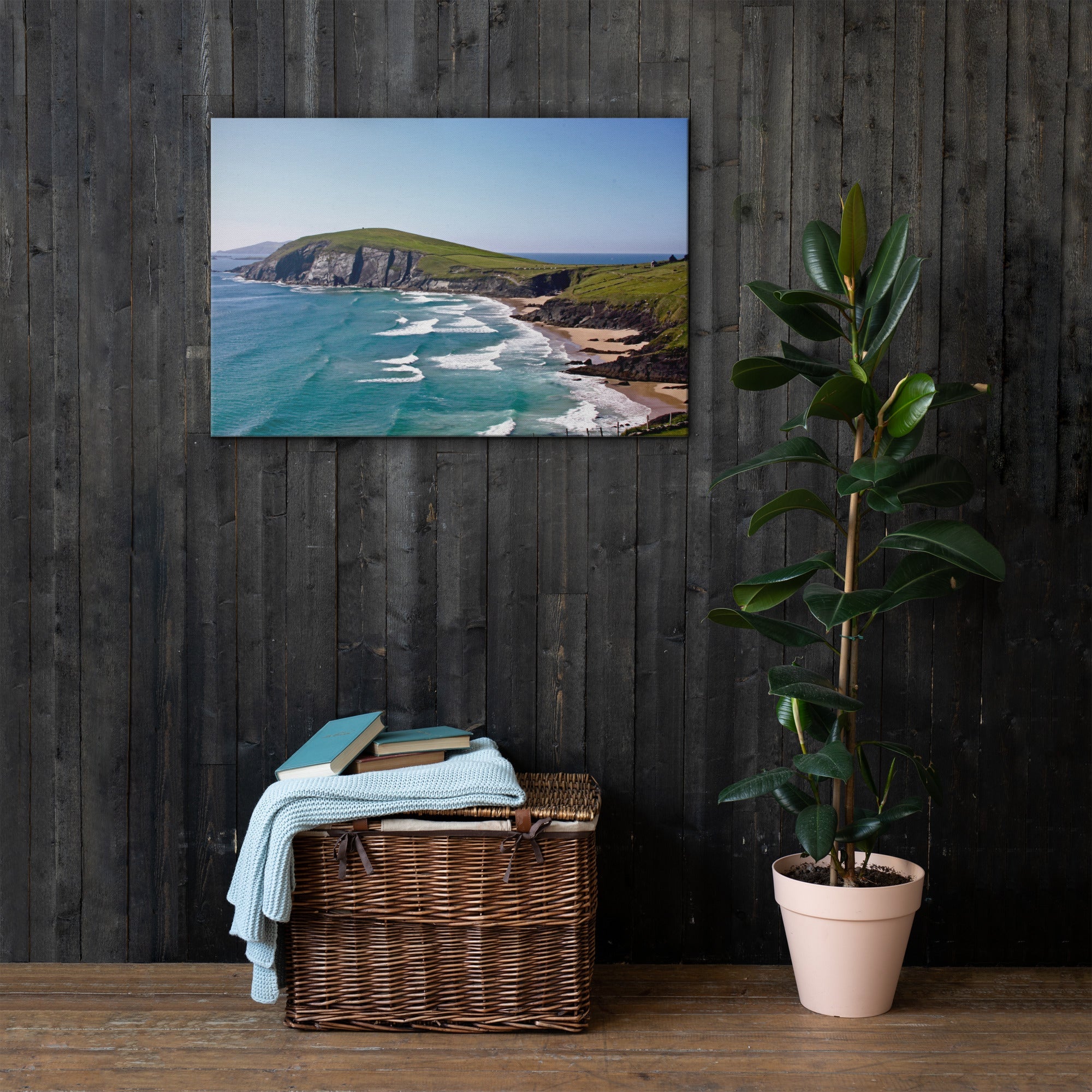 Ireland: Peaks To Beaches - Thin Canvas Wall Art - Peaks to Beaches Co Home Decor