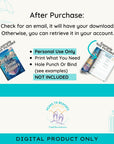 Let's Sail! Cruise Planner - PRINT AT HOME - Peaks to Beaches Co