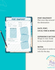 Let's Sail! Cruise Planner - PRINT AT HOME - Peaks to Beaches Co