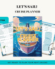 Let's Sail! Cruise Planner - PRINT AT HOME - Peaks to Beaches Co