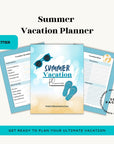 Summer Vacation Planner - PRINT AT HOME - Peaks to Beaches Co Planner