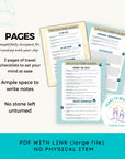 Traveling With Your Dog Planner - PRINT AT HOME - Peaks to Beaches Co Planner