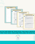 Traveling With Your Dog Planner - PRINT AT HOME - Peaks to Beaches Co Planner