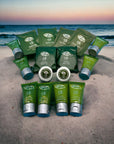 8-Piece Terra Eucalyptus and Lemon Myrtle Toiletries - Peaks to Beaches Co Personal Care