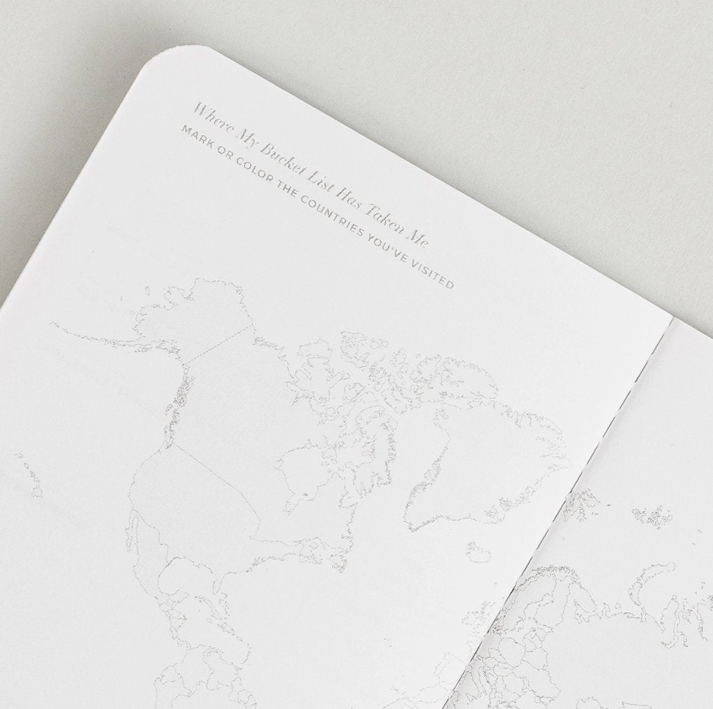 Bucket List Passport - Peaks to Beaches Co Stationary