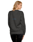 I Heart Travel - LS Unisex Premium Sweatshirt - Peaks to Beaches Co Apparel