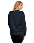 I Heart Travel - LS Unisex Premium Sweatshirt - Peaks to Beaches Co Apparel