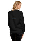 I Heart Travel - LS Unisex Premium Sweatshirt - Peaks to Beaches Co Apparel