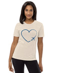 I Heart Travel - SS Tri-Blend T-Shirt - Peaks to Beaches Co Apparel