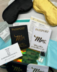 Mr. & Mrs. Travel in Comfort Box - Peaks to Beaches Co Travel Gift Box