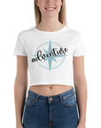 *NEW* Women’s Adventure Crop Tee - Peaks to Beaches Co Apparel