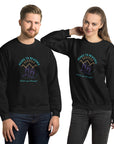 Peaks To Beaches Multi-Color Graphic LS Unisex Crew Neck Sweatshirt - Peaks to Beaches Co Apparel