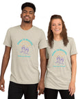 Peaks To Beaches Multi-Color SS Unisex Tri-Blend T-Shirt - Peaks to Beaches Co Apparel