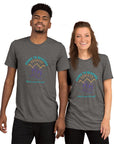 Peaks To Beaches Multi-Color SS Unisex Tri-Blend T-Shirt - Peaks to Beaches Co Apparel