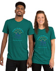 Peaks To Beaches Multi-Color SS Unisex Tri-Blend T-Shirt - Peaks to Beaches Co Apparel