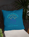 Peaks To Beaches Original Basic Pillow - Peaks to Beaches Co Home Decor