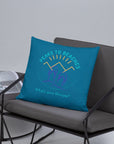 Peaks To Beaches Original Basic Pillow - Peaks to Beaches Co Home Decor