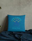 Peaks To Beaches Original Basic Pillow - Peaks to Beaches Co Home Decor