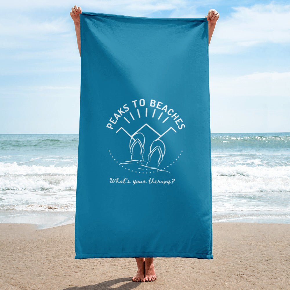 Peaks To Beaches Original Towel - Peaks to Beaches Co Home Decor