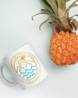 Peaks To Beaches Travel White Glossy Mug 11oz - Peaks to Beaches Co Drinkware