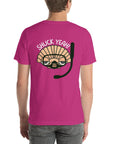 SHUCK YEAH! SS Unisex Staple T-Shirt Front/Back Design - Peaks to Beaches Co Apparel