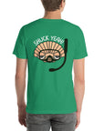 SHUCK YEAH! SS Unisex Staple T-Shirt Front/Back Design - Peaks to Beaches Co Apparel