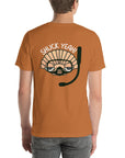 SHUCK YEAH! SS Unisex Staple T-Shirt Front/Back Design - Peaks to Beaches Co Apparel