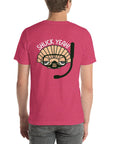 SHUCK YEAH! SS Unisex Staple T-Shirt Front/Back Design - Peaks to Beaches Co Apparel