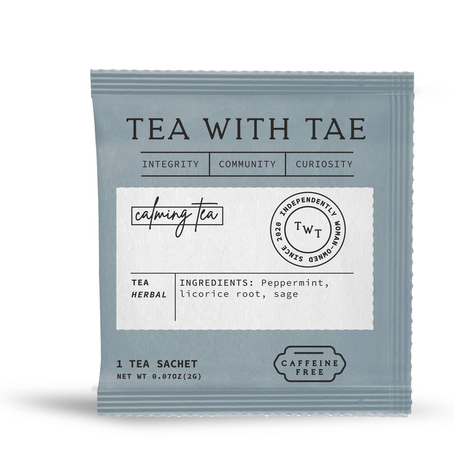 Tea With Tae 6-Count Sachet Pack - Peaks to Beaches Co Tea