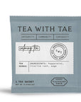 Tea With Tae 6-Count Sachet Pack - Peaks to Beaches Co Tea