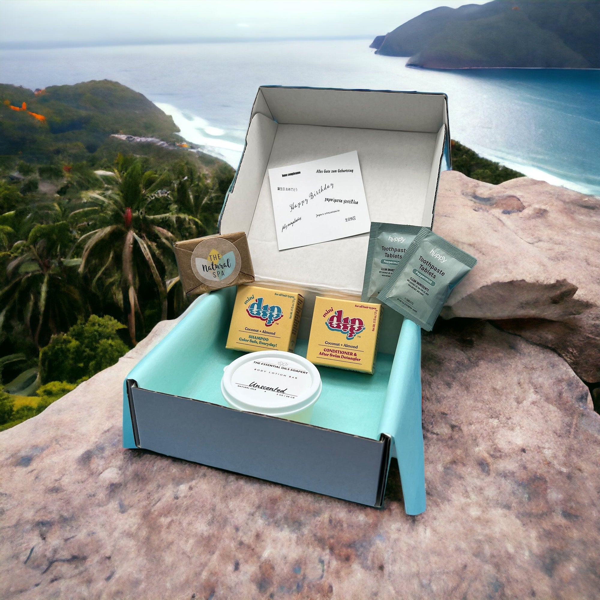 Travel Mini Dip Liquid-Less Box - Peaks to Beaches Co Travel Gift Box