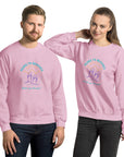 Peaks To Beaches Multi-Color Graphic LS Unisex Crew Neck Sweatshirt - Peaks to Beaches Co Apparel