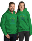 Peaks To Beaches Multi-Color Graphic LS Unisex Heavy Blend Hoodie - Peaks to Beaches Co Apparel