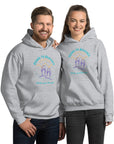 Peaks To Beaches Multi-Color Graphic LS Unisex Heavy Blend Hoodie - Peaks to Beaches Co Apparel