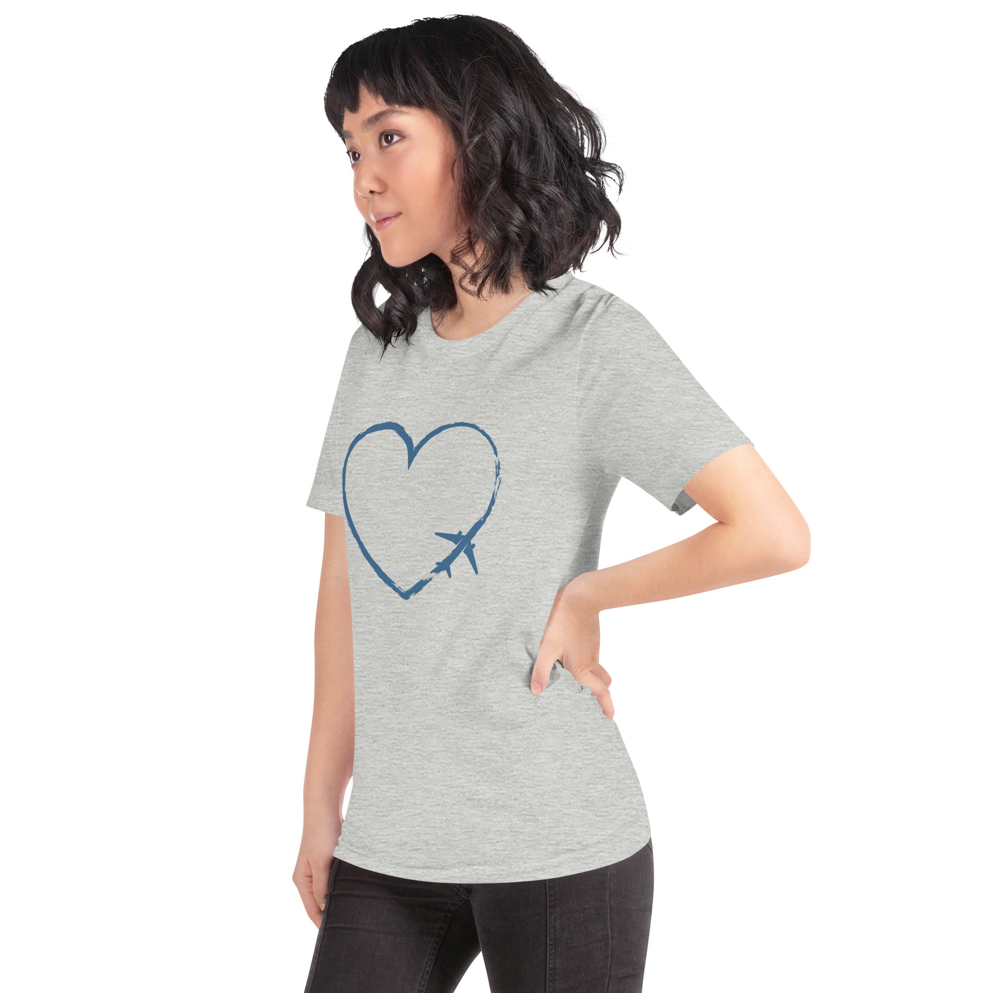 I Heart Travel - SS Unisex Staple T-Shirt